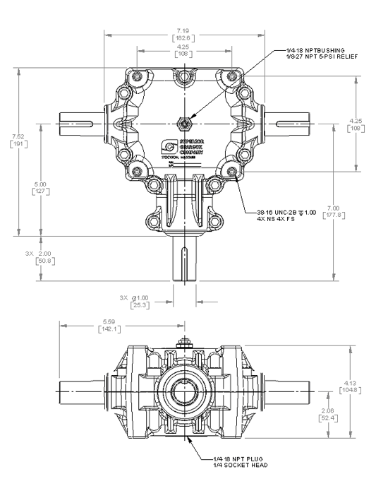 200 Series Bevel Gear Drives