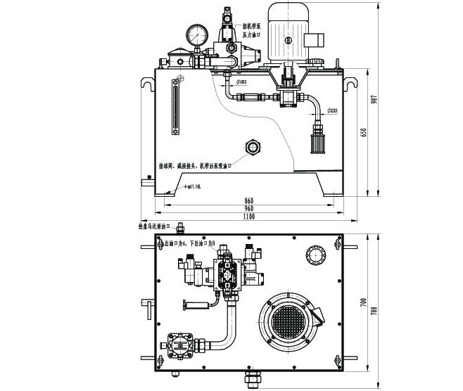 Hydraulic-cyclinders-valves-motors-winches-pumps-manifolds-Hydraulic system